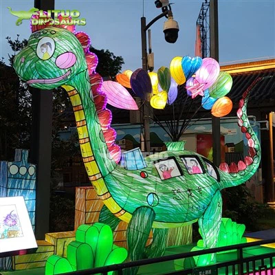 Đèn Lồng Công Viên Khủng Long
